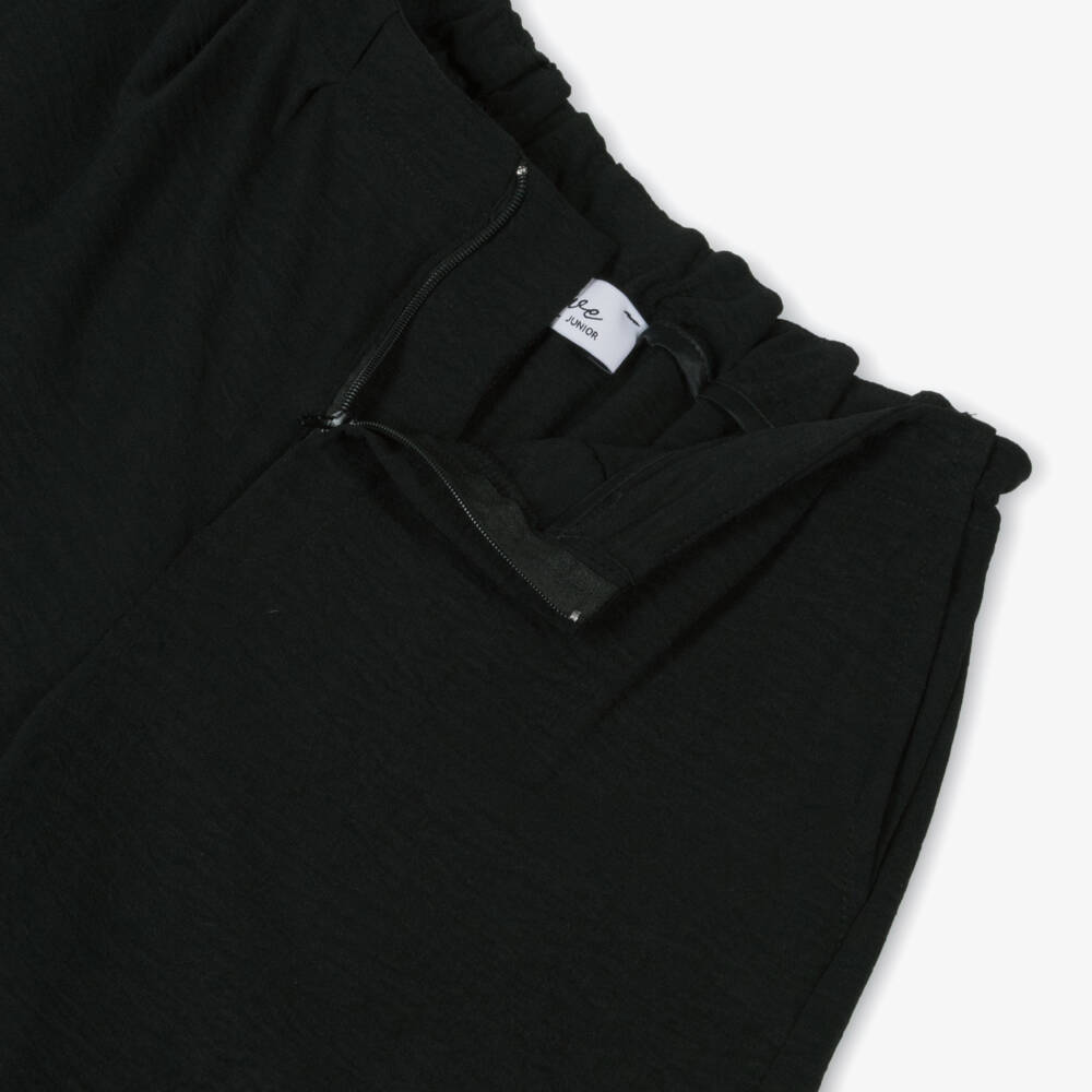 Fun & Fun-Широкие черные брюки для девочек | Childrensalon Outlet