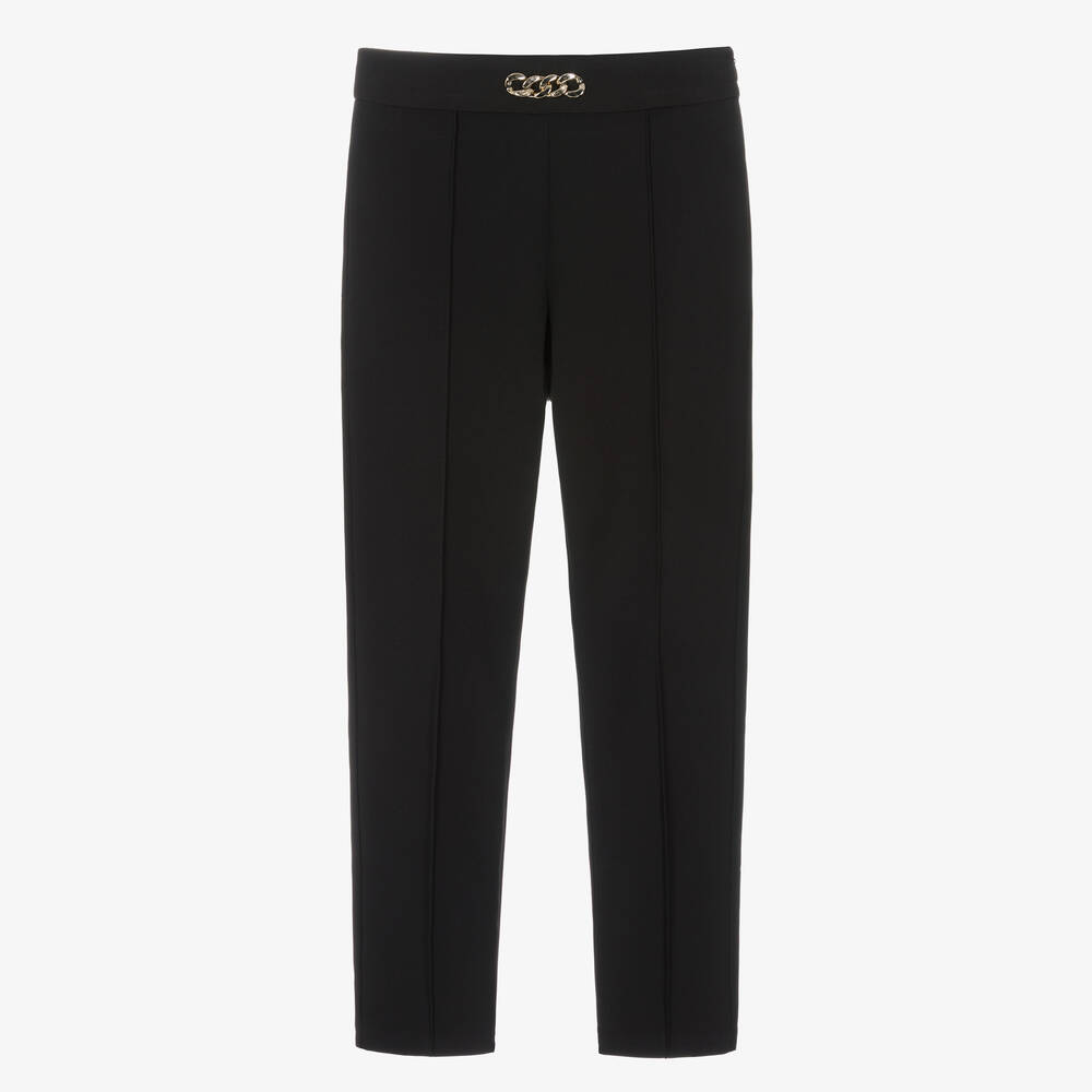 Tailored black trousers top