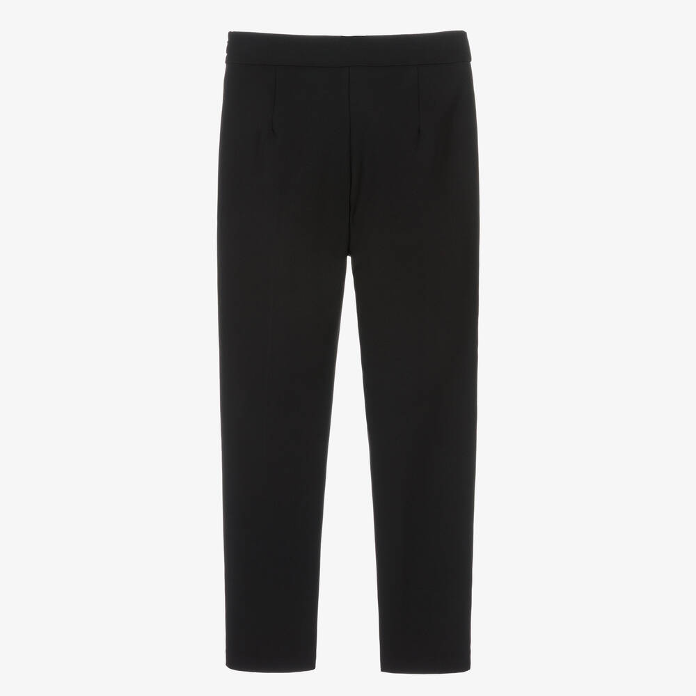Fun & Fun Chic-Girls Black Tailored Trousers | Childrensalon Outlet