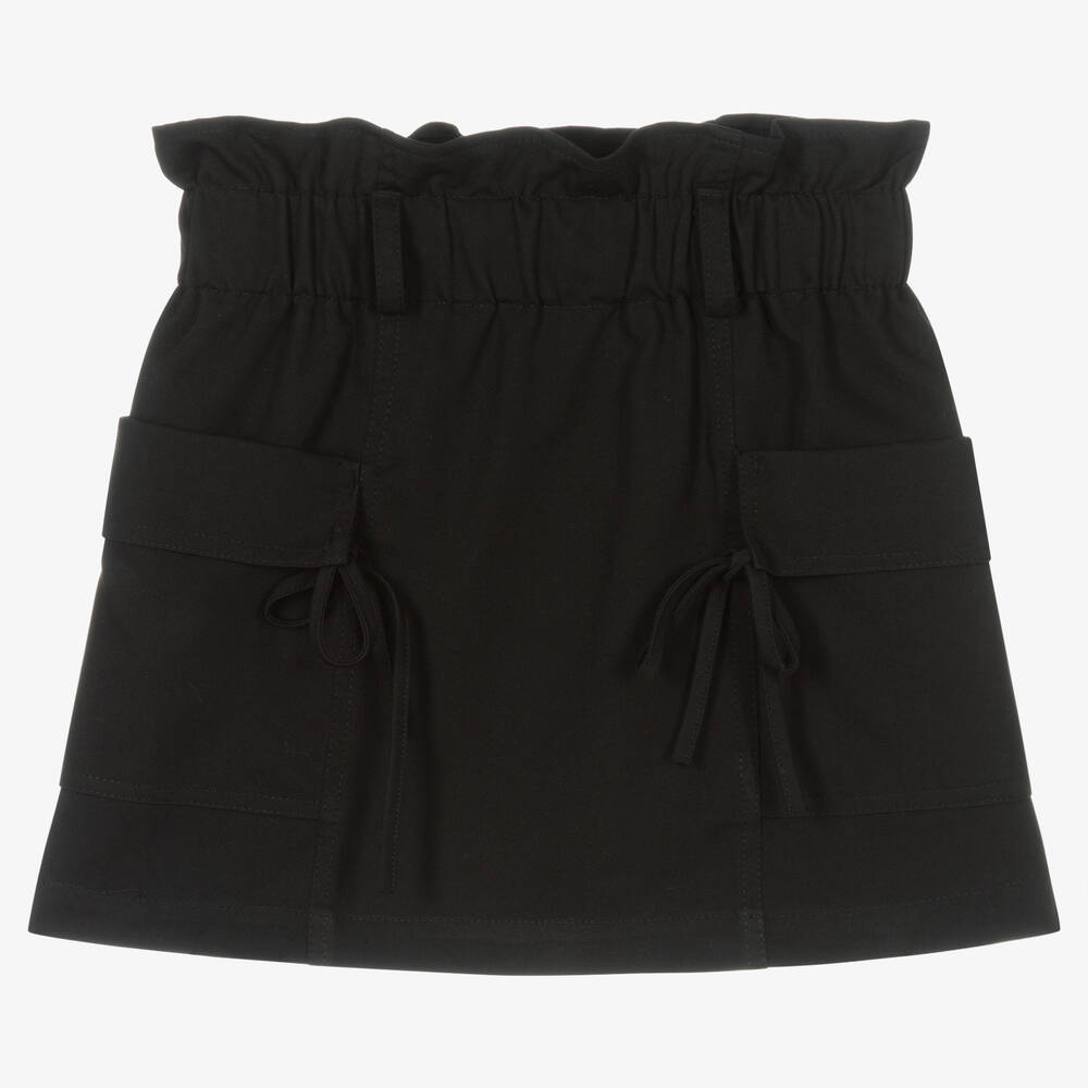 Fun & Fun-Girls Black Twill Skirt | Childrensalon Outlet