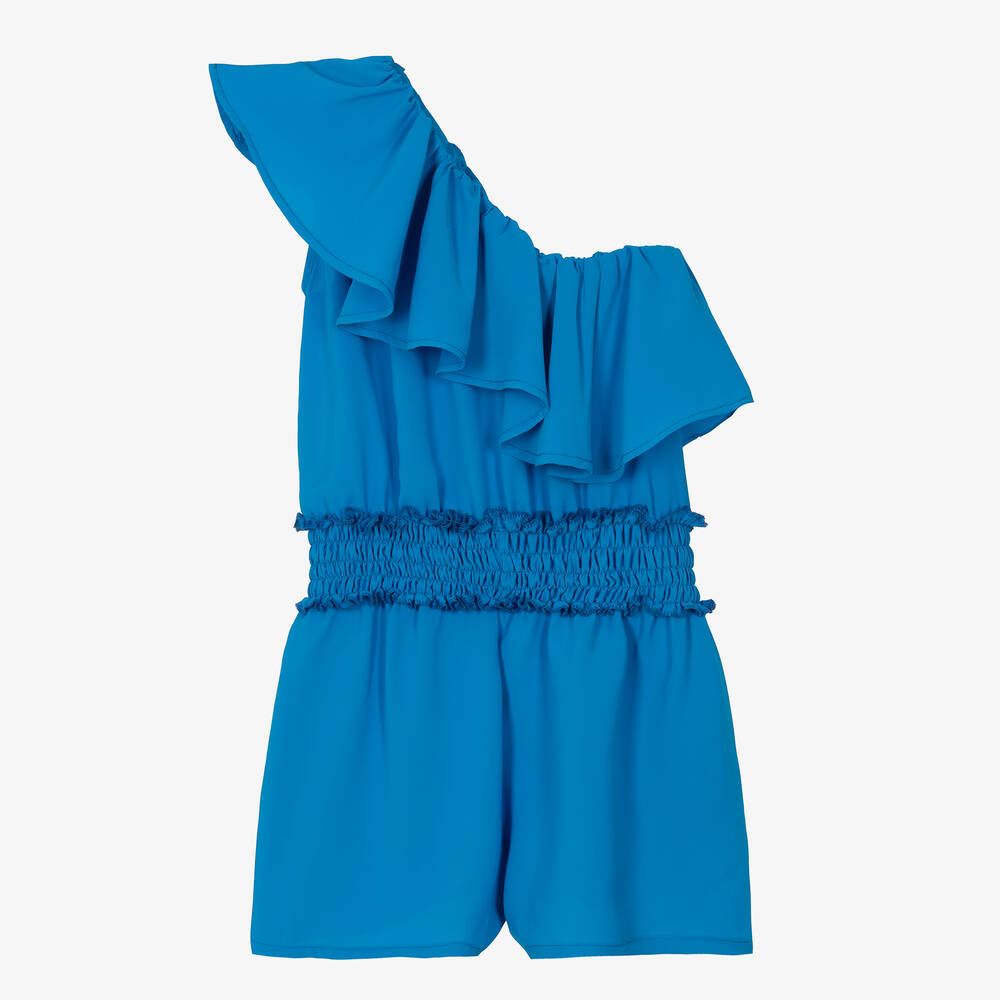 فن آند فن-بلاي سوت شيفون لون أزرق للبنات | Childrensalon Outlet