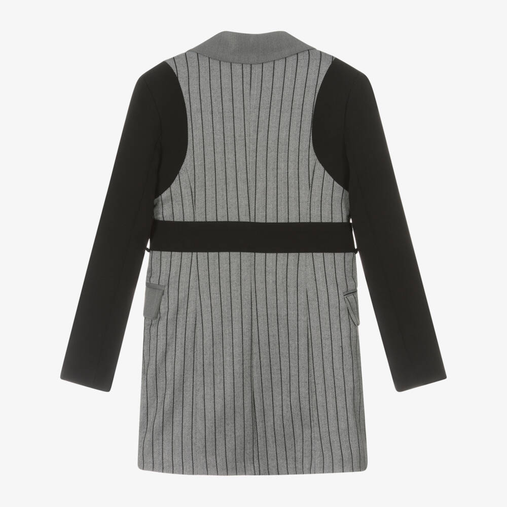 Fun & Fun-Girls Charcoal & Ebony Blazer Dress | Childrensalon Outlet