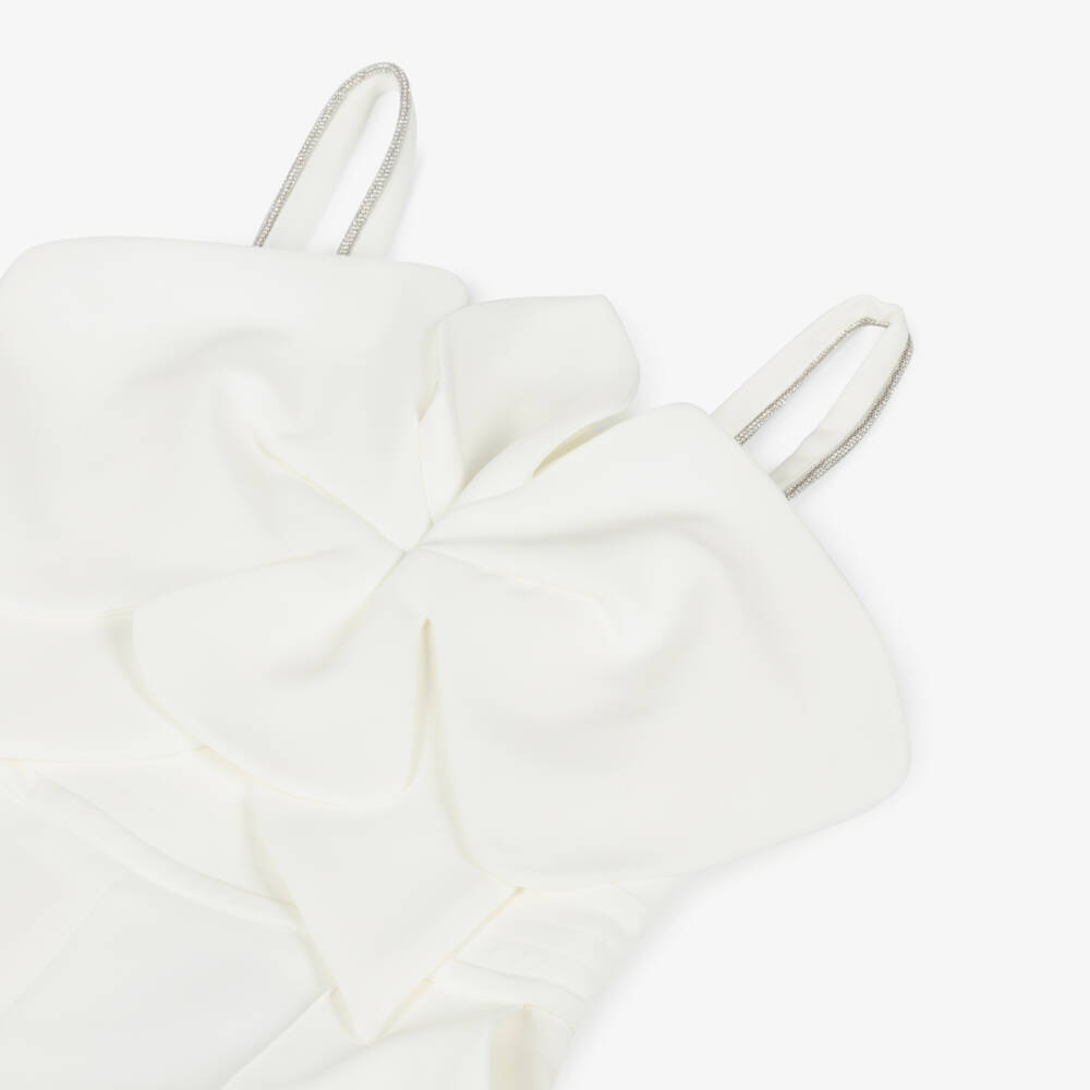 Fun & Fun Couture-Girls Elegant Ivory One-Piece | Childrensalon Outlet