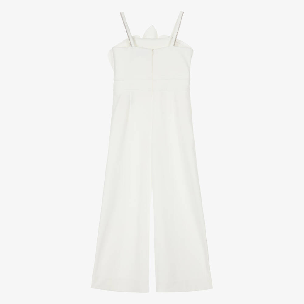 Fun & Fun Couture-Girls Elegant Ivory One-Piece | Childrensalon Outlet