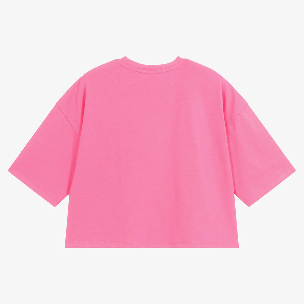 Fun & Fun-Girls Fuchsia Pink Jewel T-Shirt | Childrensalon Outlet