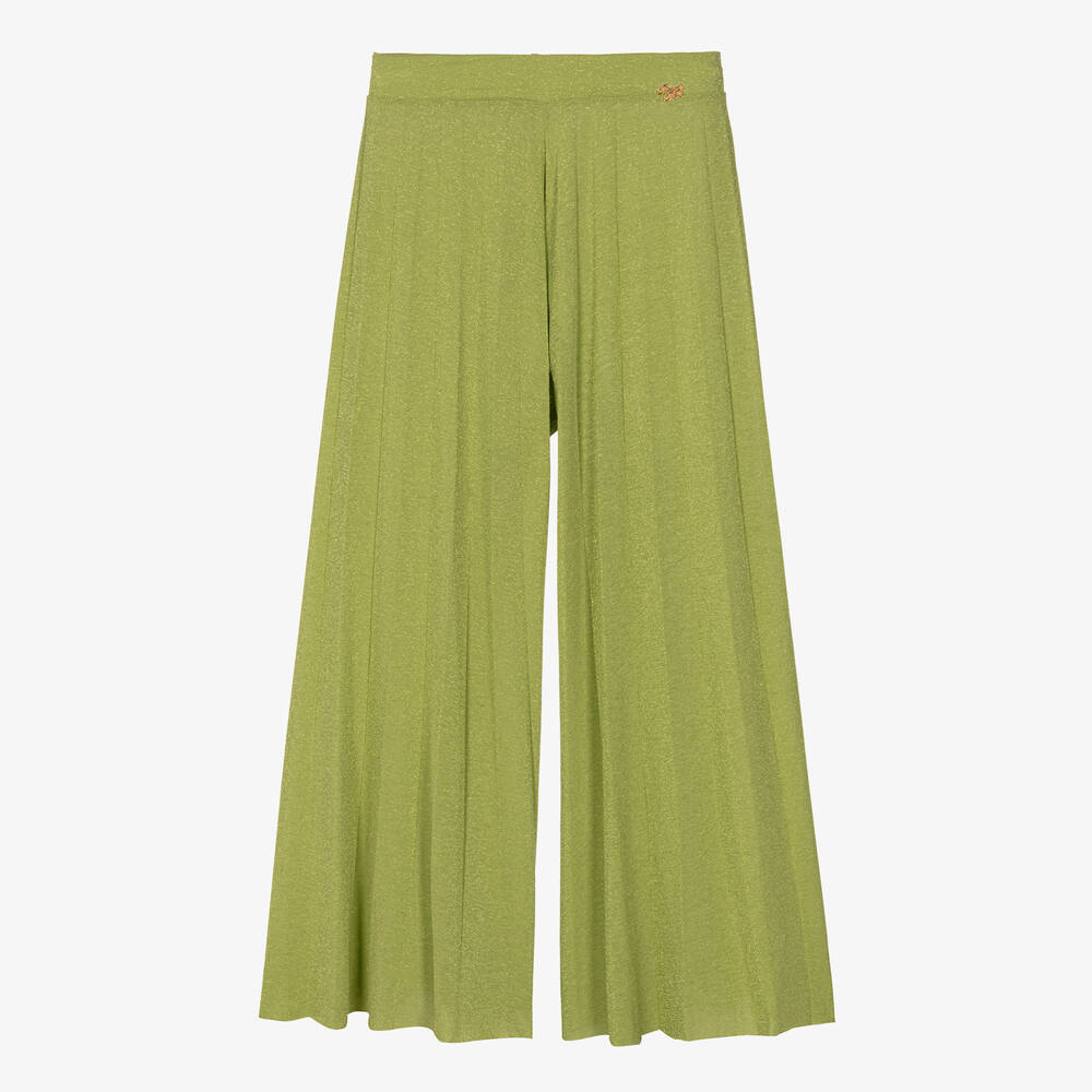 Fun & Fun-Girls Green Sparkly Trousers | Childrensalon Outlet