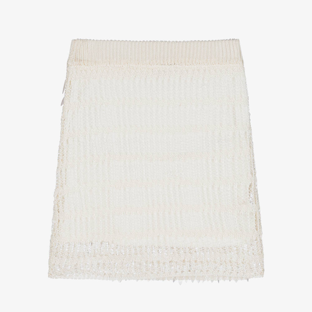 Fun & Fun-Кремовая юбка с лепестками для девочек | Childrensalon Outlet