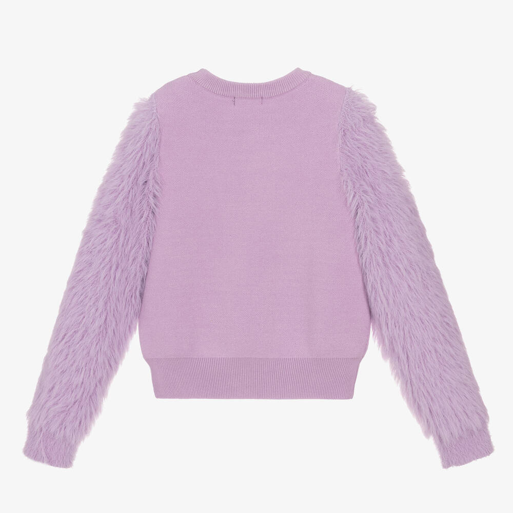 Fluffy sweater for kids top
