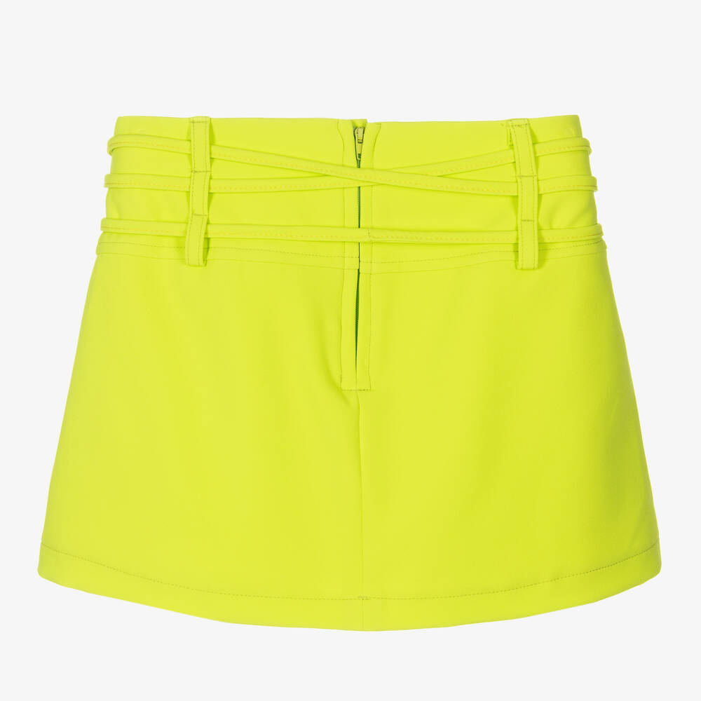 Fun & Fun-Юбка-шорты цвета лайма с высокой талией | Childrensalon Outlet
