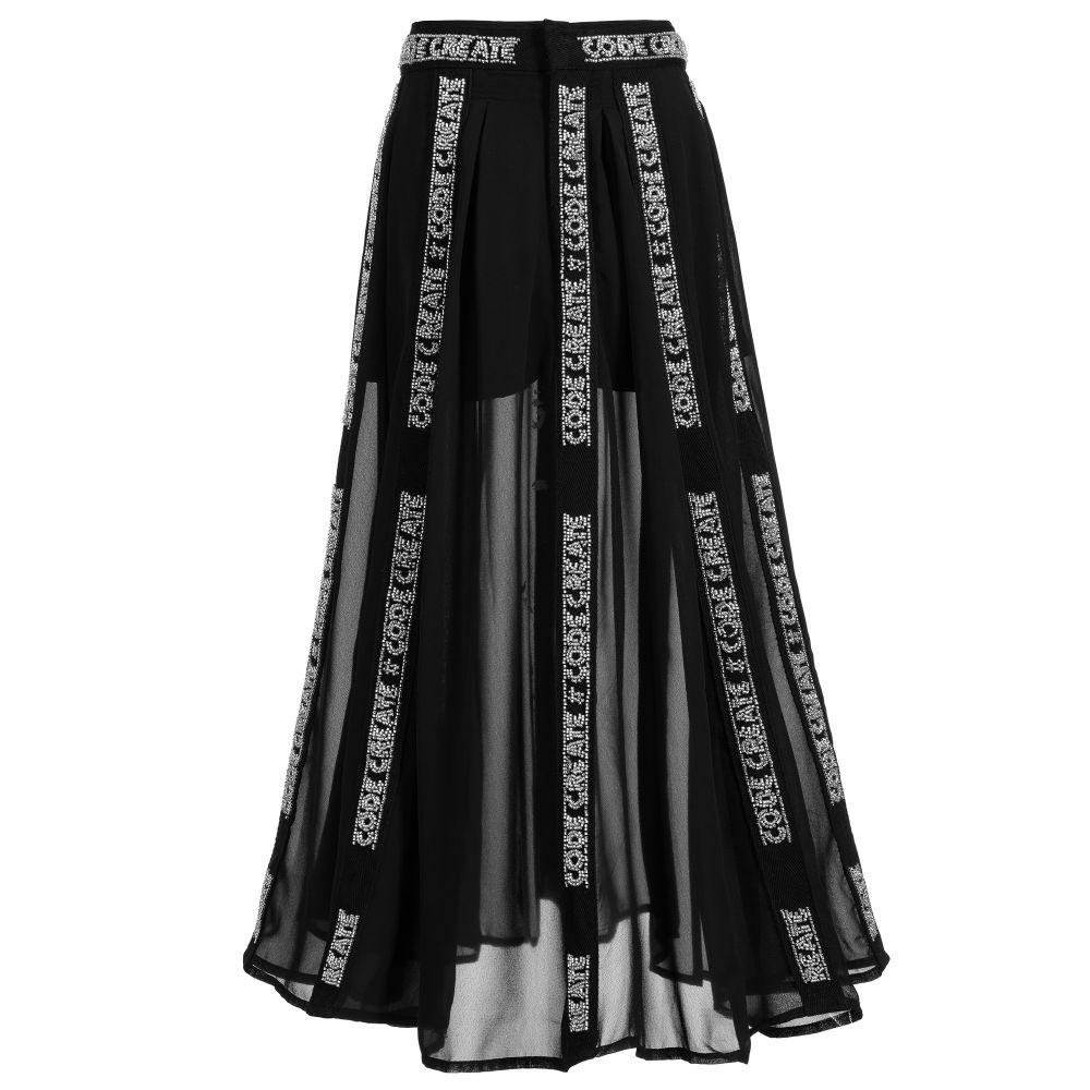 Long black hotsell skirt kids