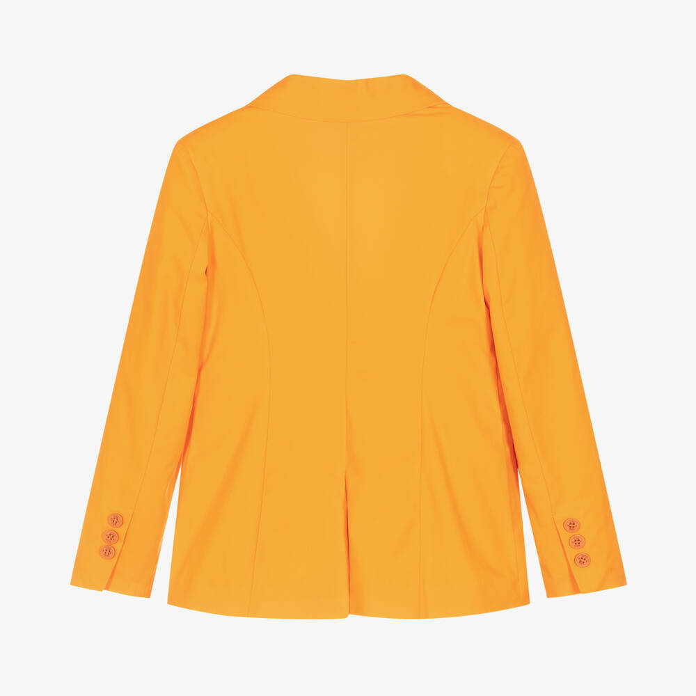 Fun & Fun-Girls Orange Blazer | Childrensalon Outlet