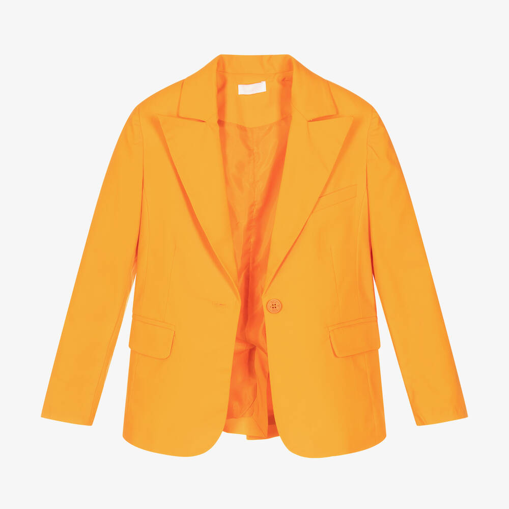 Fun & Fun-Girls Orange Blazer | Childrensalon Outlet