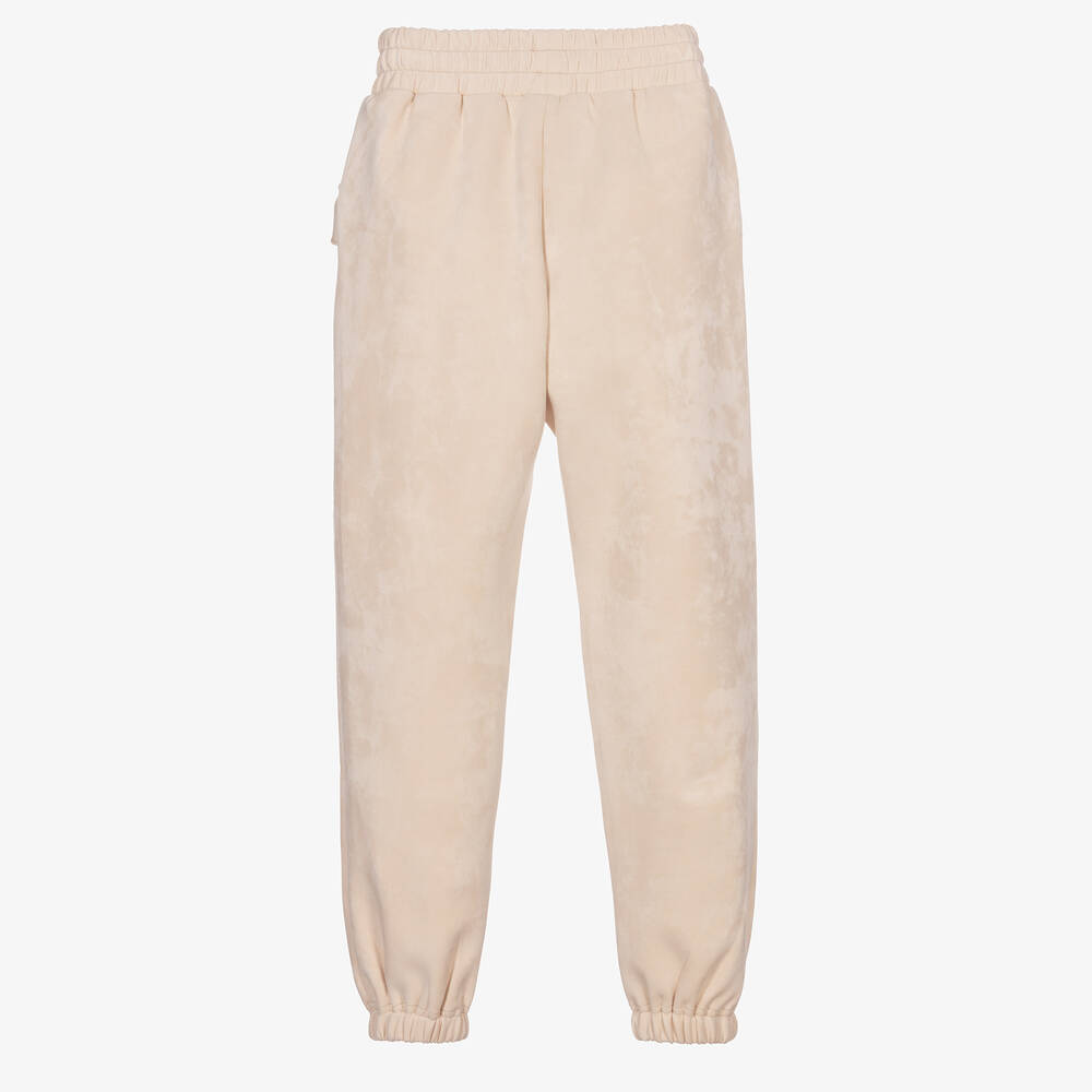 Fun Fun Girls Pale Beige Joggers Childrensalon Outlet