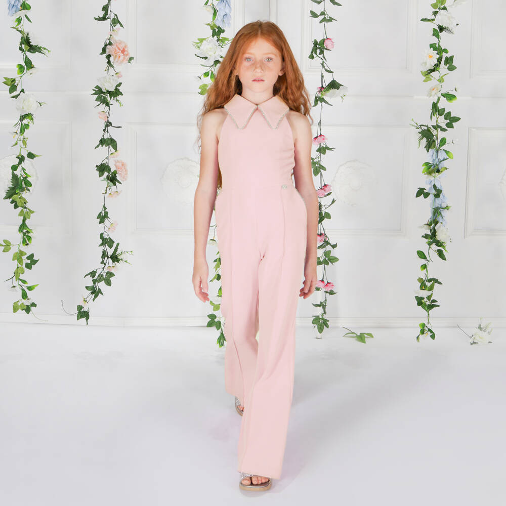 Fun & Fun-Розовый комбинезон для девочек | Childrensalon Outlet
