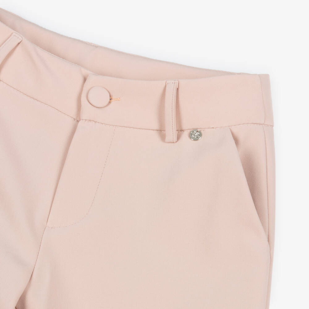 Fun & Fun-Girls Pastel Pink Trousers | Childrensalon Outlet