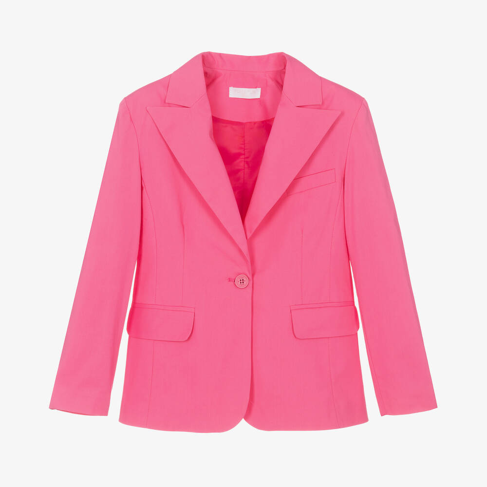 Fun & Fun - Girls Pink Blazer | Childrensalon