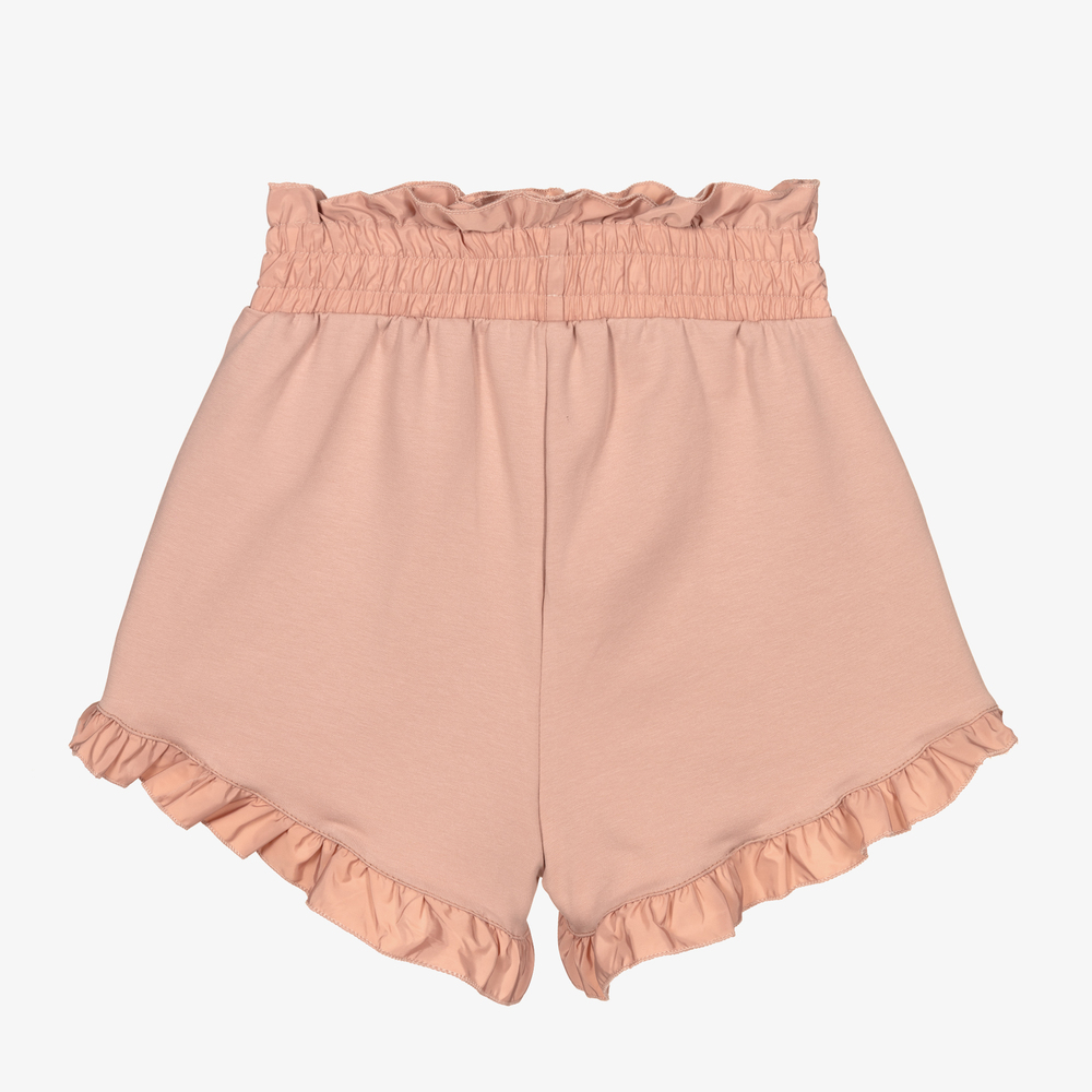 Fun & Fun-Girls Pink Cotton Shorts | Childrensalon Outlet