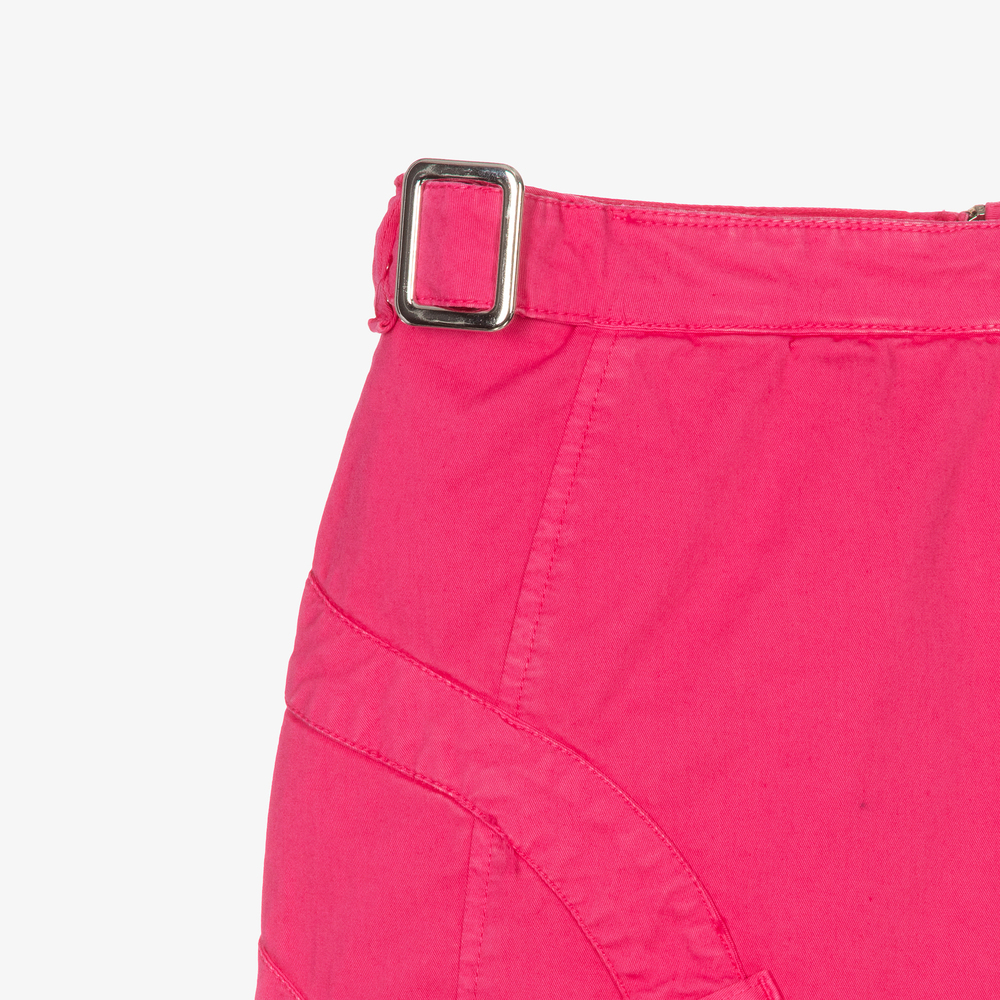 Fun & Fun-Girls Pink Cotton Skirt | Childrensalon Outlet