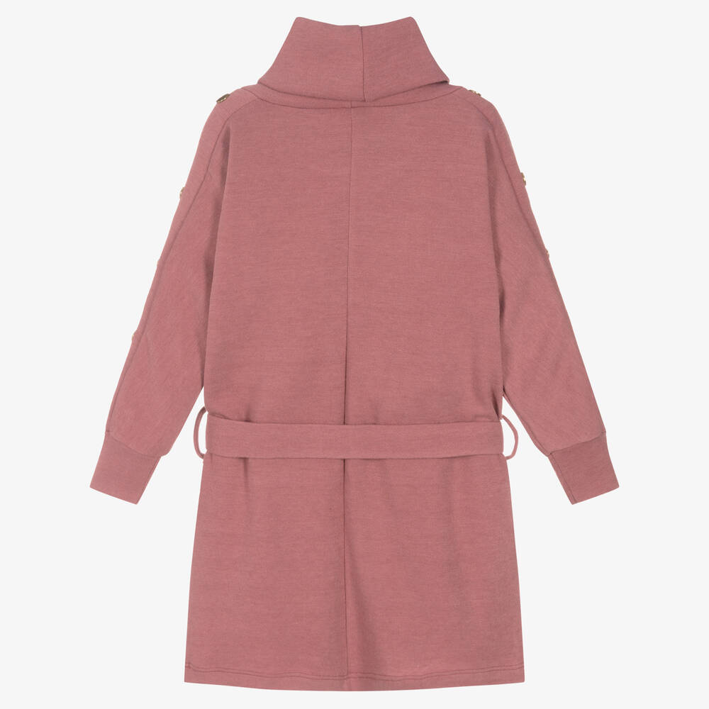 Fun & Fun-Girls Pink Knitted Dress | Childrensalon Outlet
