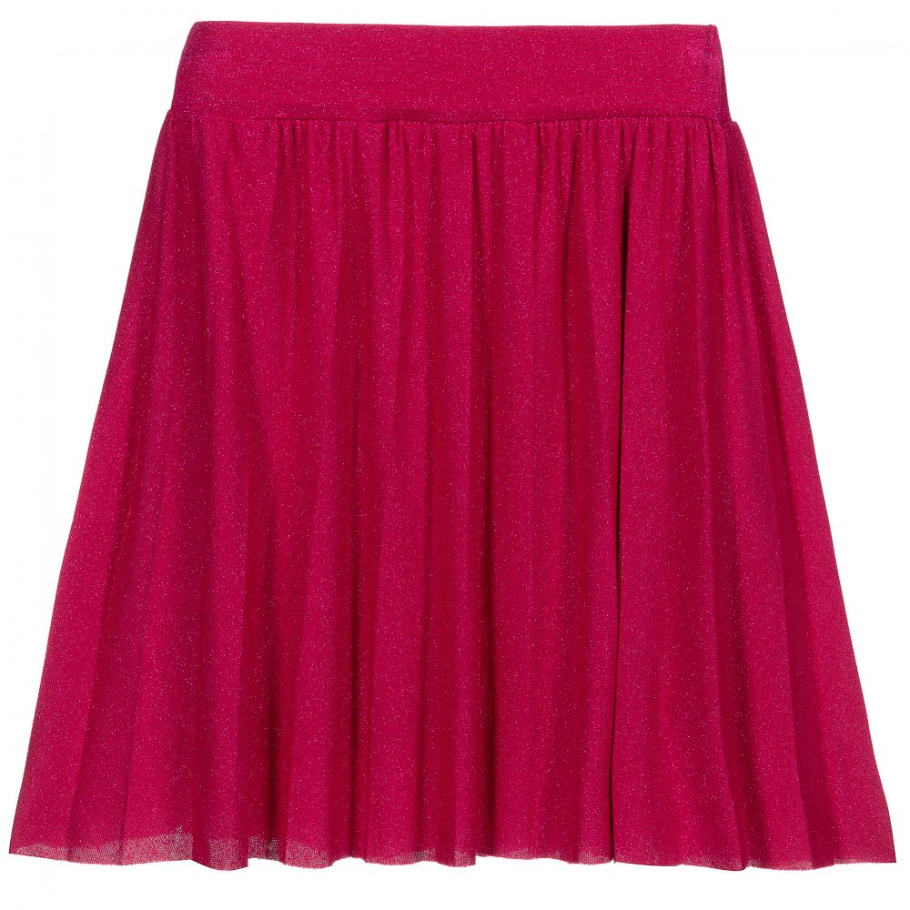 Fun & Fun-Girls Pink Lurex Skirt  | Childrensalon Outlet