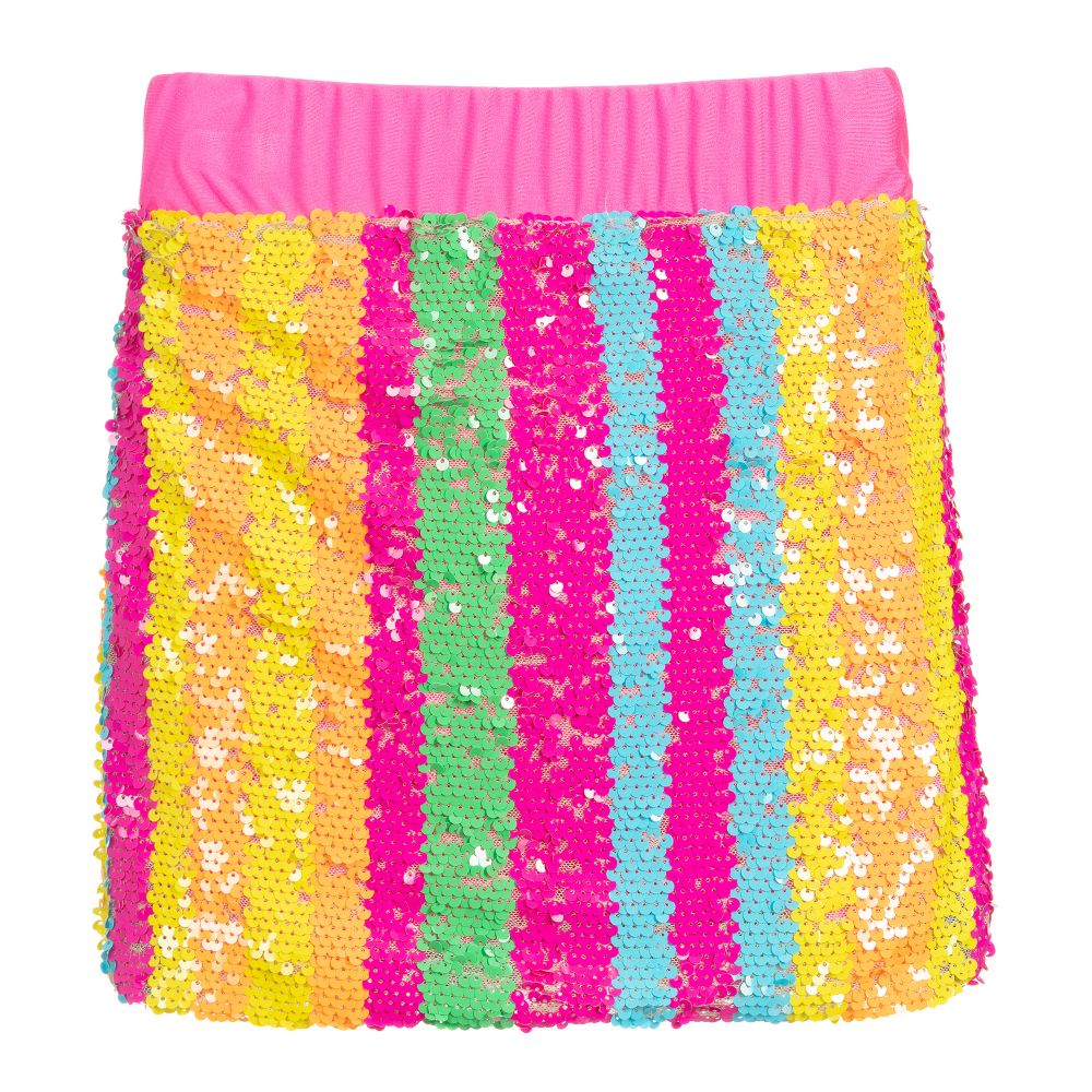 Fun & Fun-Girls Pink Sequinned Skirt | Childrensalon Outlet