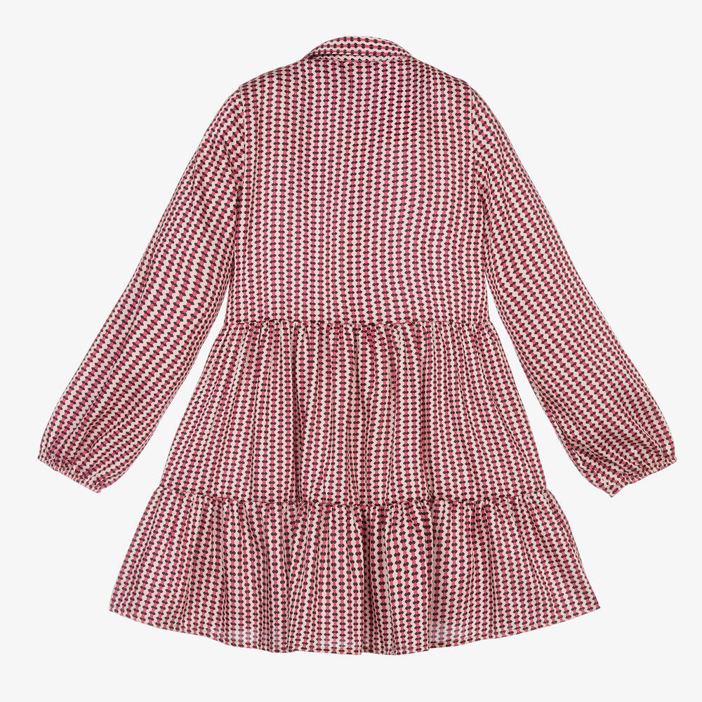 Fun & Fun-Girls Pink Shirt Dress | Childrensalon Outlet