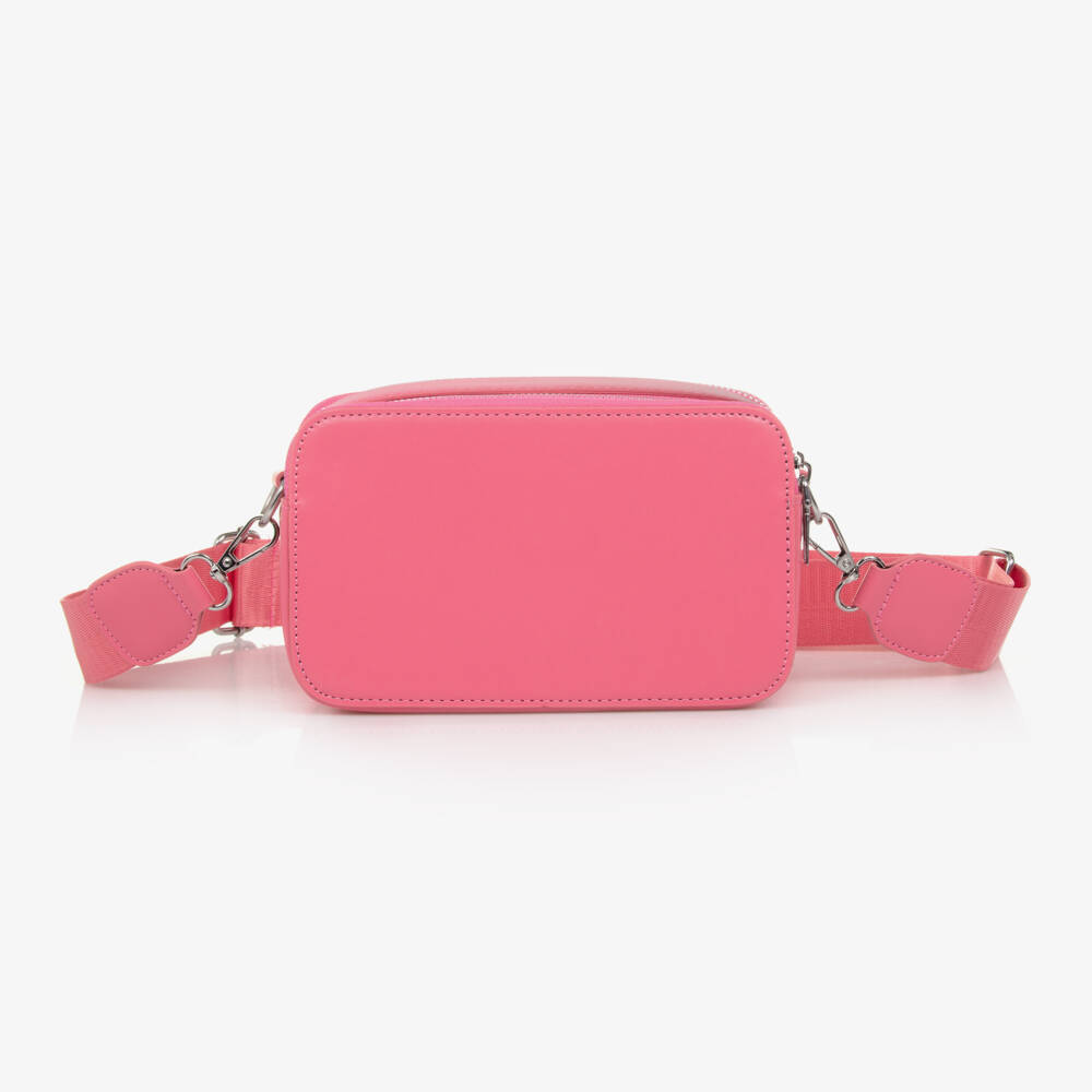 Fun & Fun-Girls Pink Studded Faux Leather Bag | Childrensalon Outlet