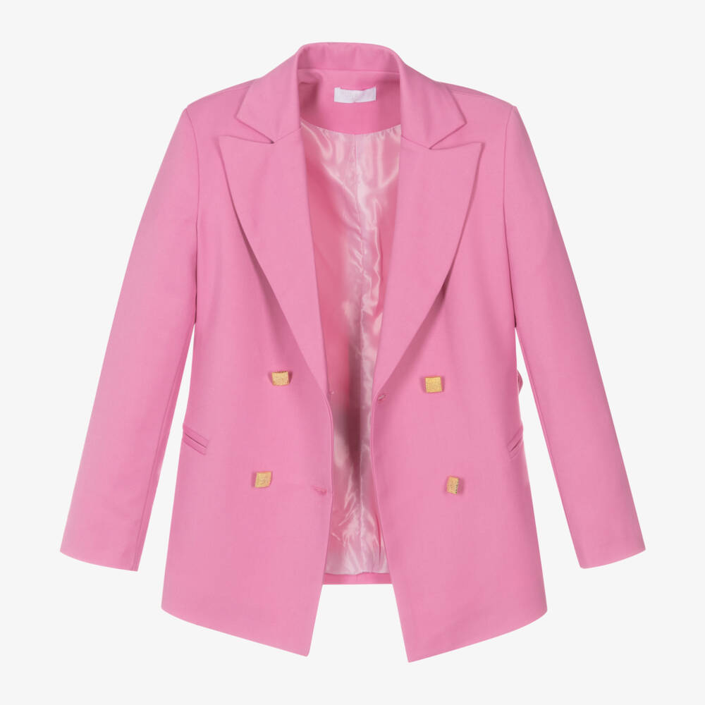 Fun & Fun-Girls Rose Twill Jacket | Childrensalon Outlet