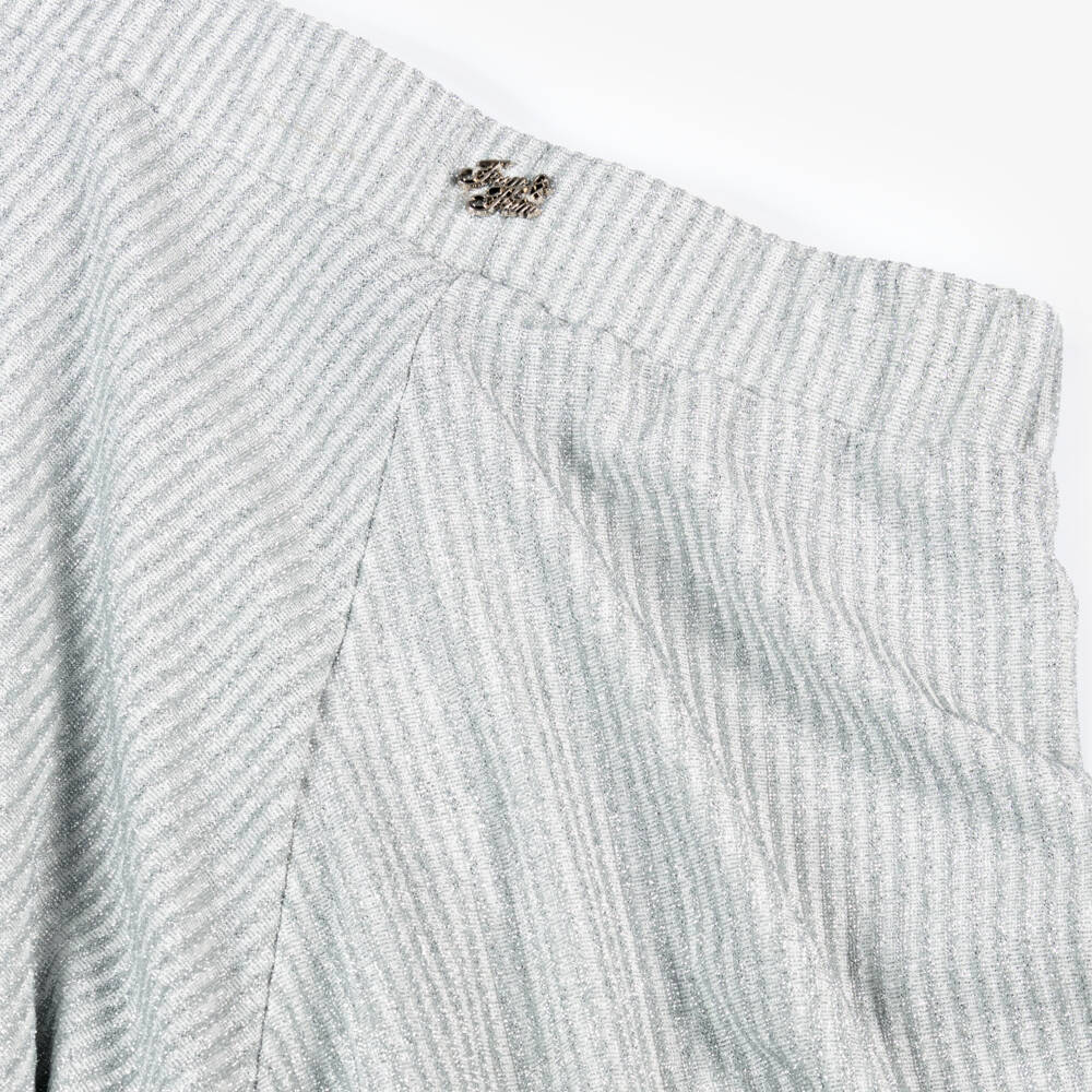 Fun & Fun-Girls Shimmering Silver Trousers | Childrensalon Outlet