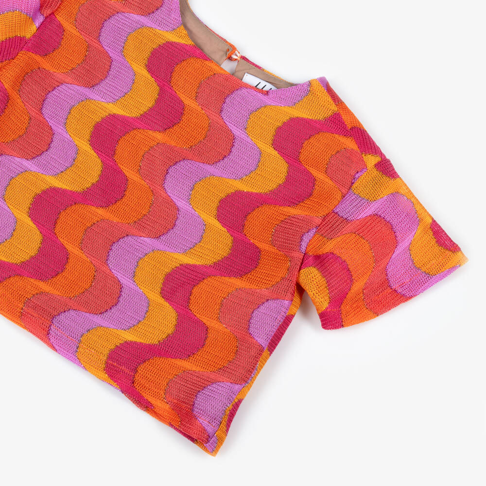 Fun & Fun-Girls Twirl Knit Cropped Top | Childrensalon Outlet