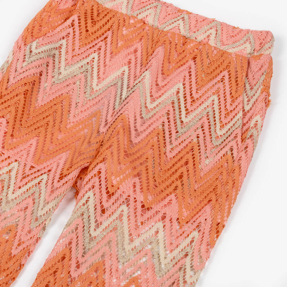 Fun & Fun-Girls' Vibrant Knit Beach Pants | Childrensalon Outlet