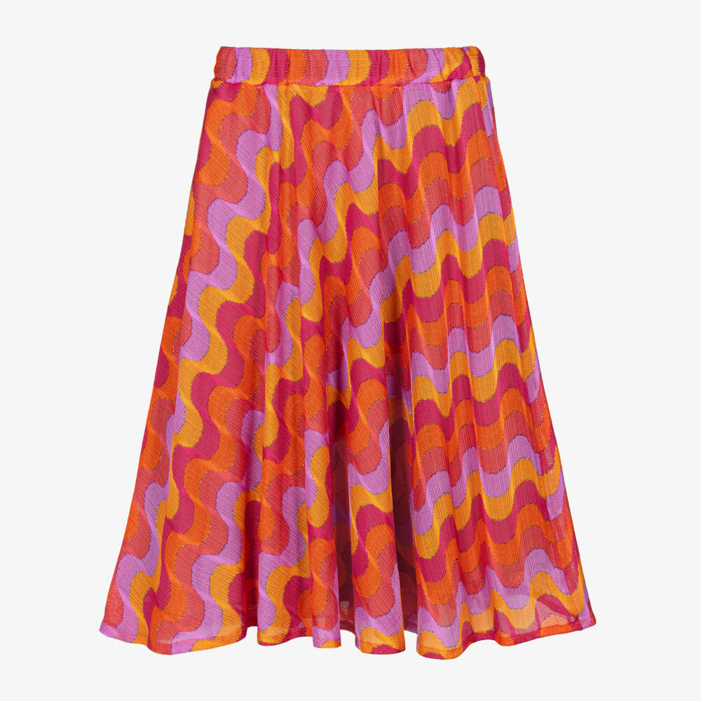 Fun & Fun-تنورة بنات مزخرفة بألوان زاهية | Childrensalon Outlet