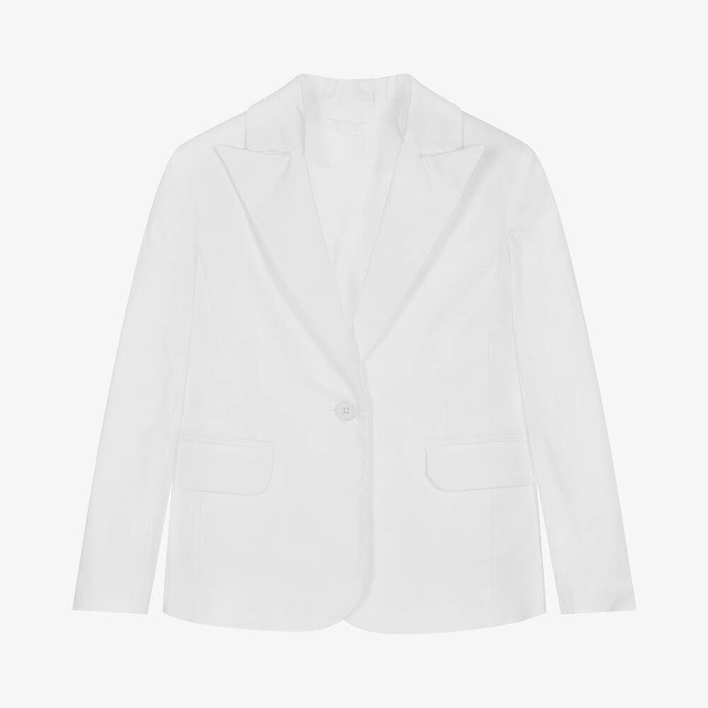 Ladies online white blazer