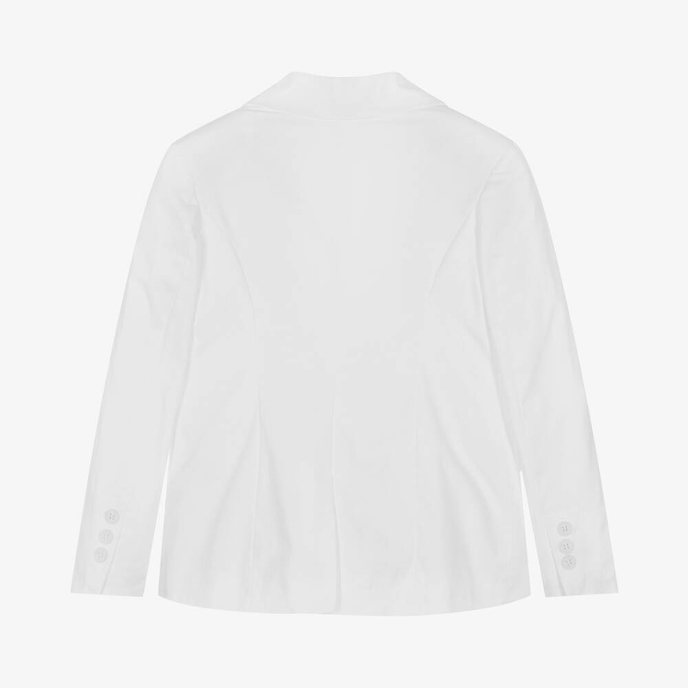 Fun Fun Girls White Blazer Childrensalon Outlet