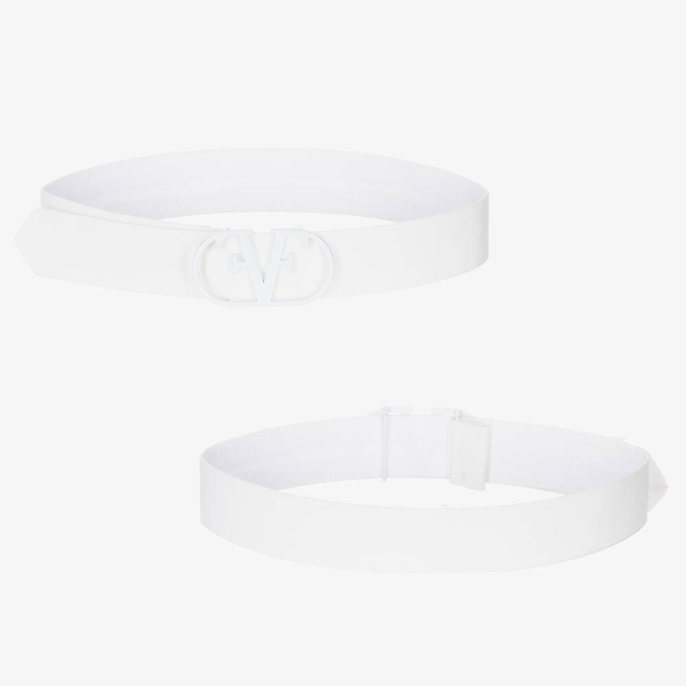 Fun & Fun-Girls White Crêpe Wide Leg Shorts | Childrensalon Outlet