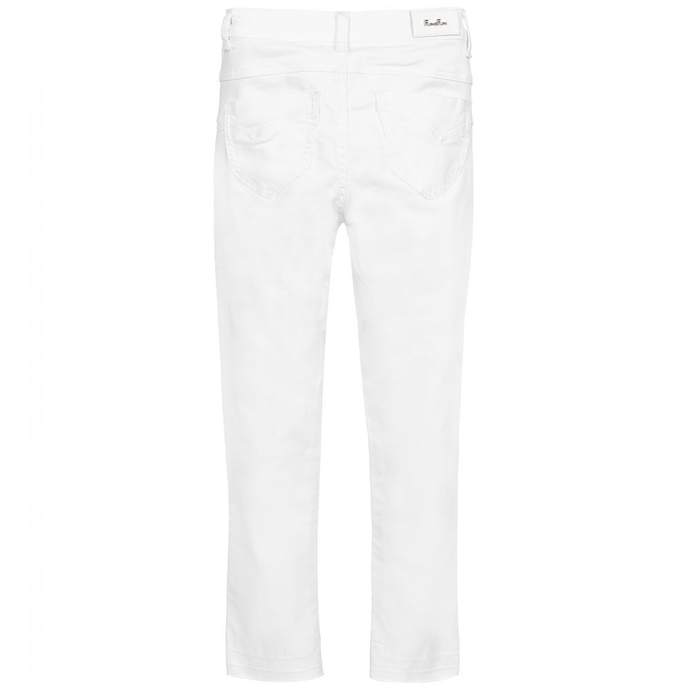 Children's 2025 white jeans