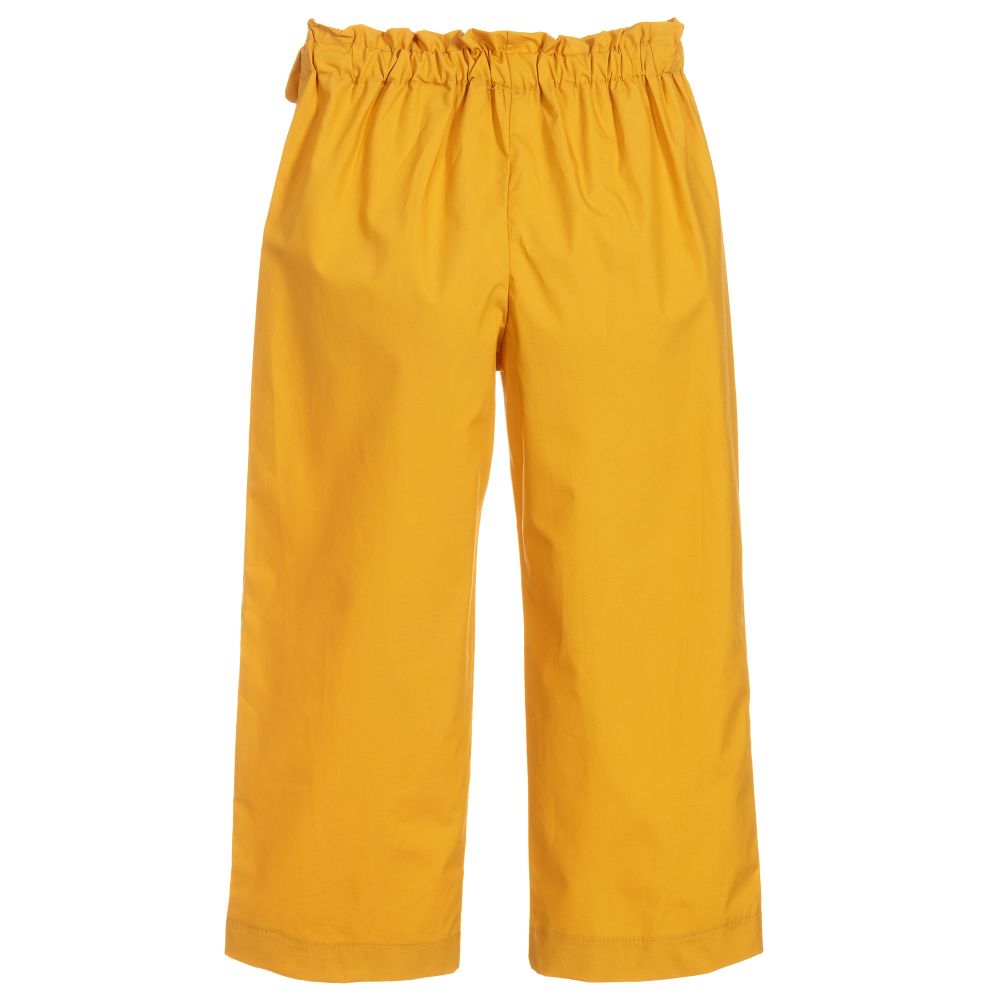 Girls yellow on sale pants
