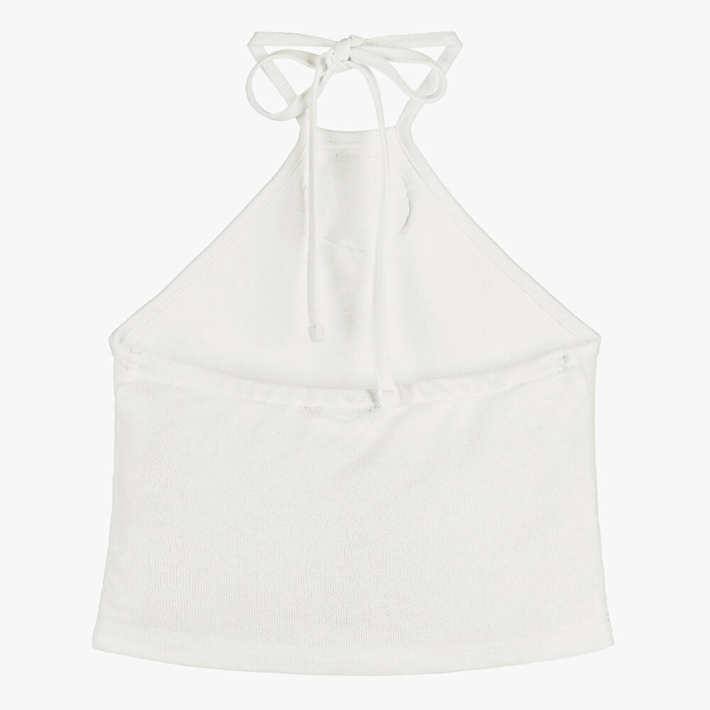 Fun & Fun Кутюр-Кремовый топ на завязках для девочек | Childrensalon Outlet