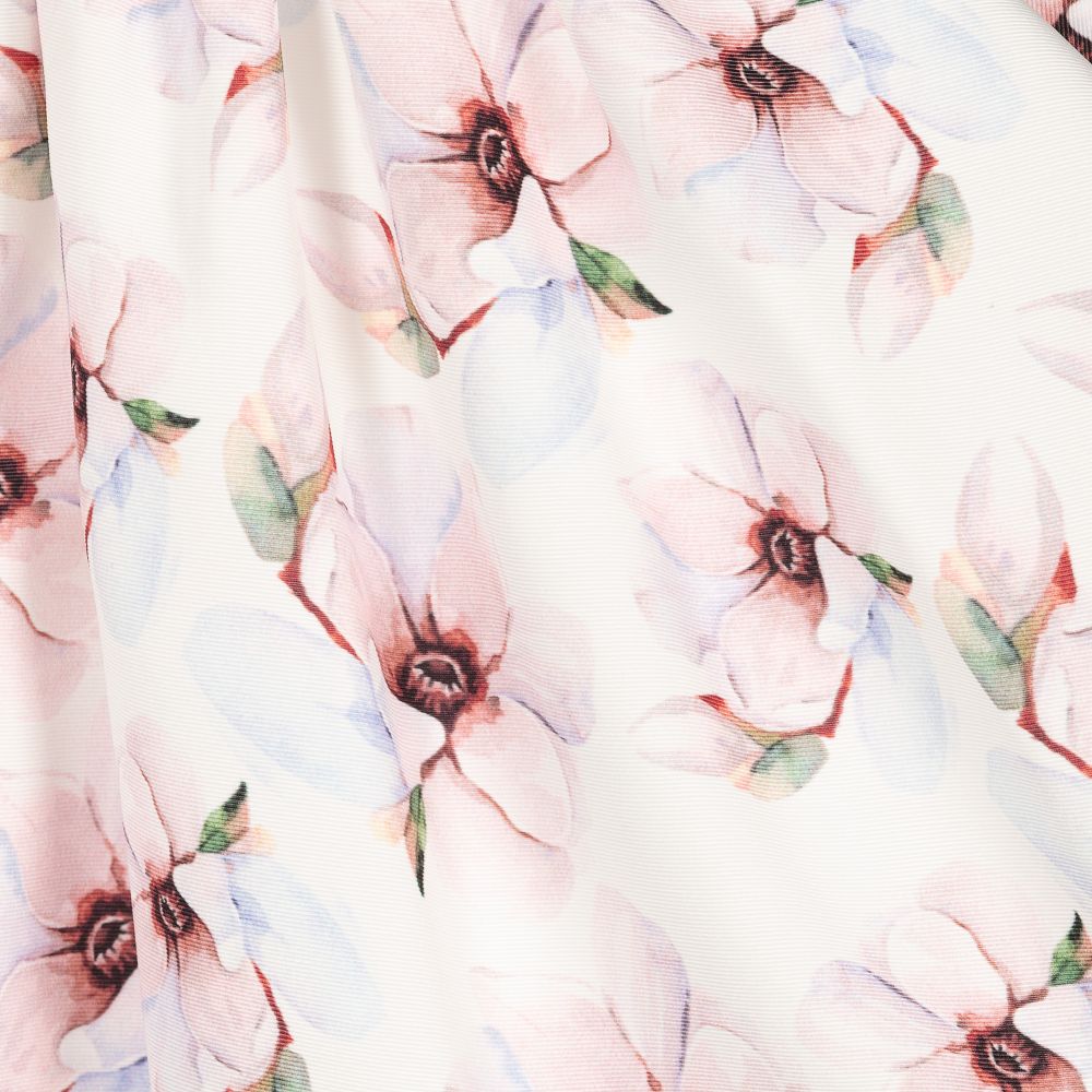 Fun & Fun Chic-White & Pink Floral Dress | Childrensalon Outlet