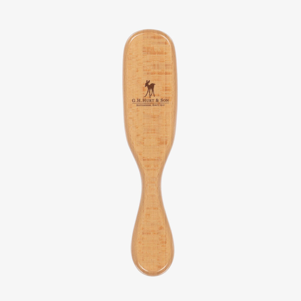 G.H.Hurt & Son-Beechwood Baby Hairbrush with Bristles | Childrensalon Outlet