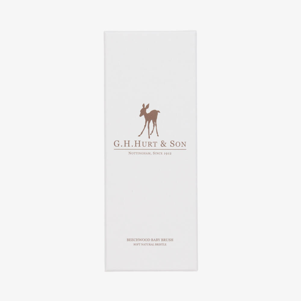 G.H.Hurt & Son-Beechwood Baby Hairbrush with Bristles | Childrensalon Outlet