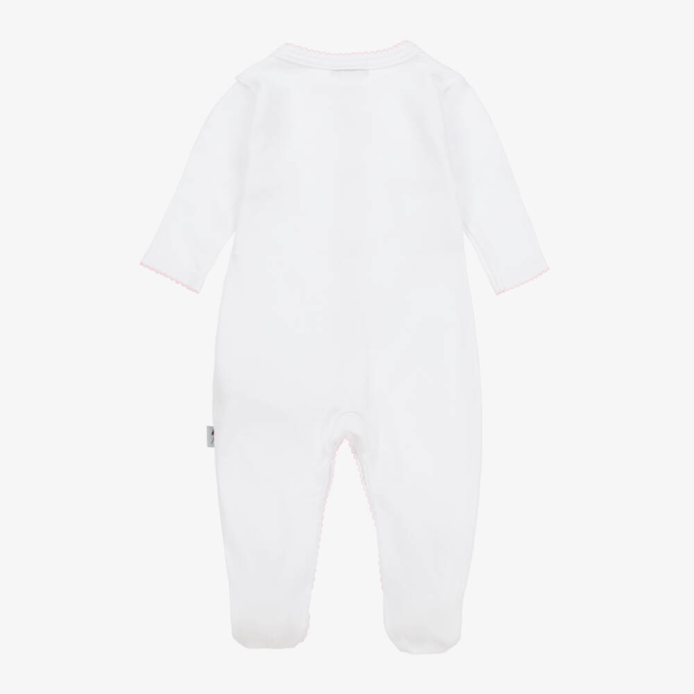 G.H.Hurt & Son-Girls Pink & White Wool Set | Childrensalon Outlet