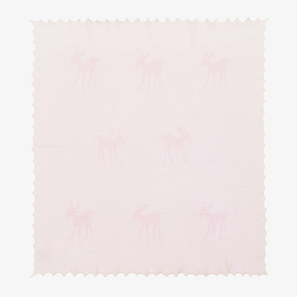 G.H.Hurt & Son-Girls Soft Pink Wool Gift Set | Childrensalon Outlet