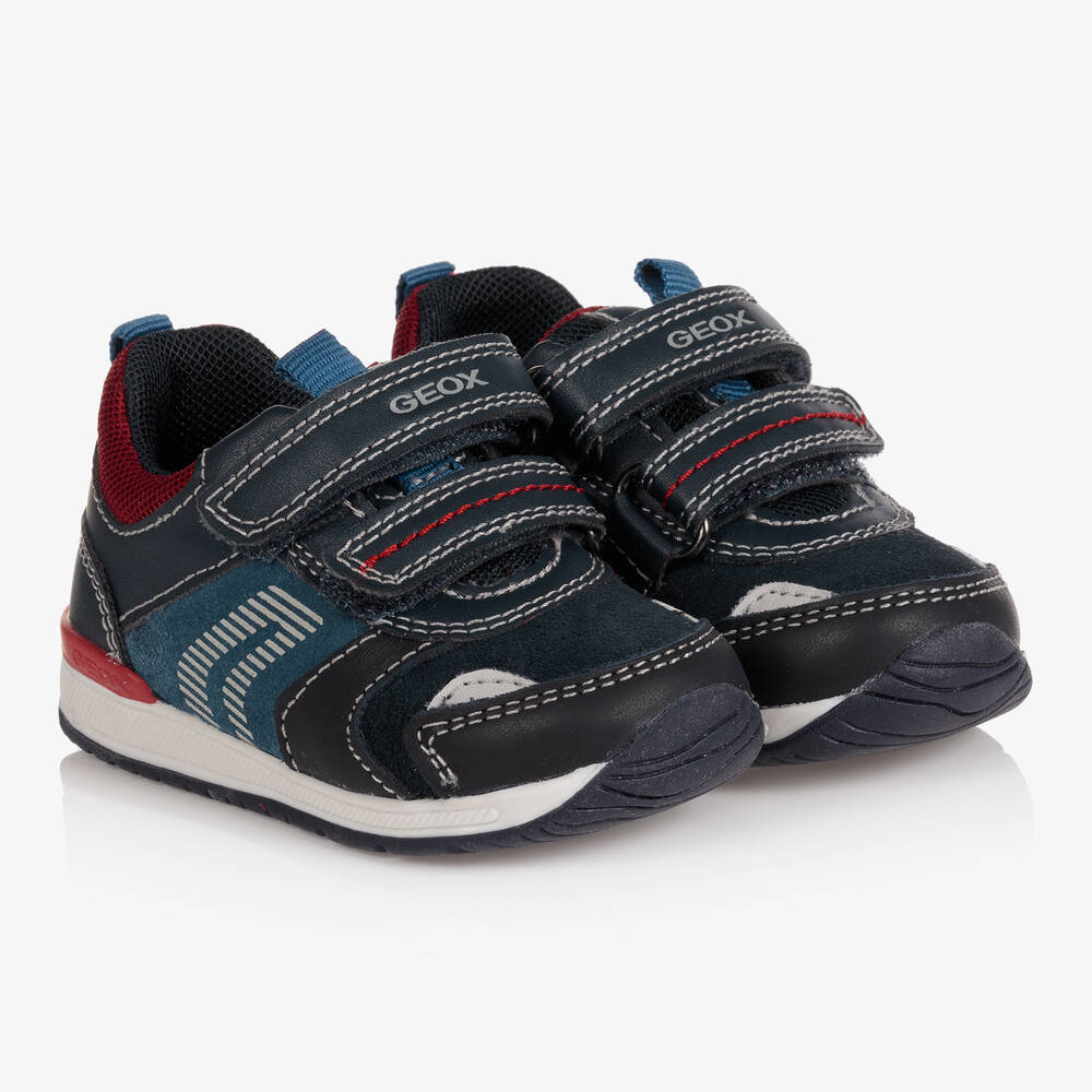 Geox - Baby Boys Blue Trainers | Childrensalon