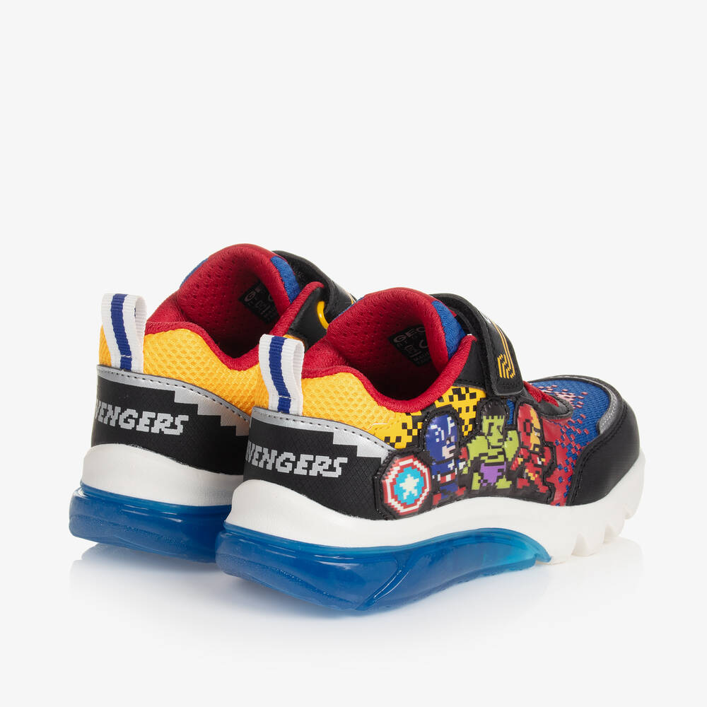 Geox-Синие кроссовки Marvel со светодиодами для мальчиков | Childrensalon Outlet