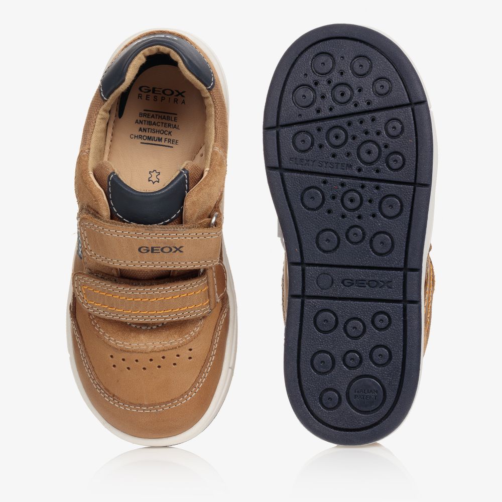 Geox J Tippeste Boy A BasketBoy, Navy White, EU 33