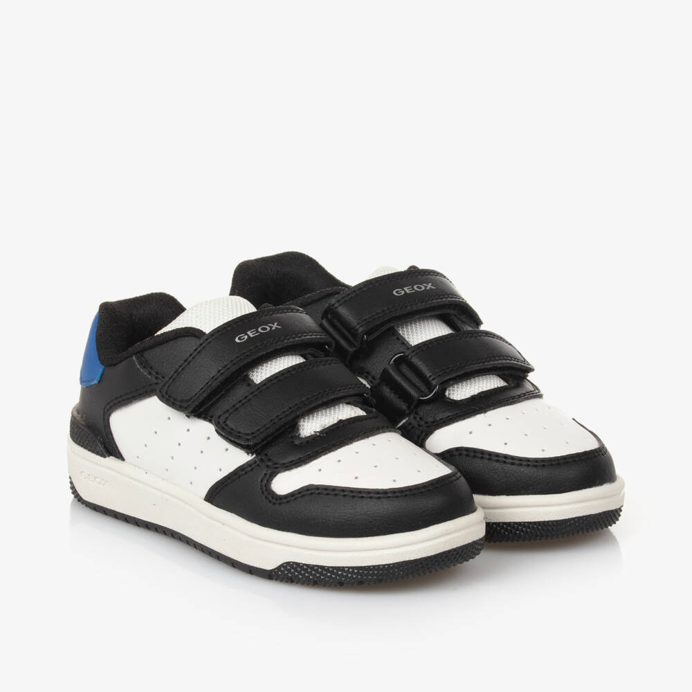 Geox-Boys Monochrome Velcro Sneakers | Childrensalon Outlet