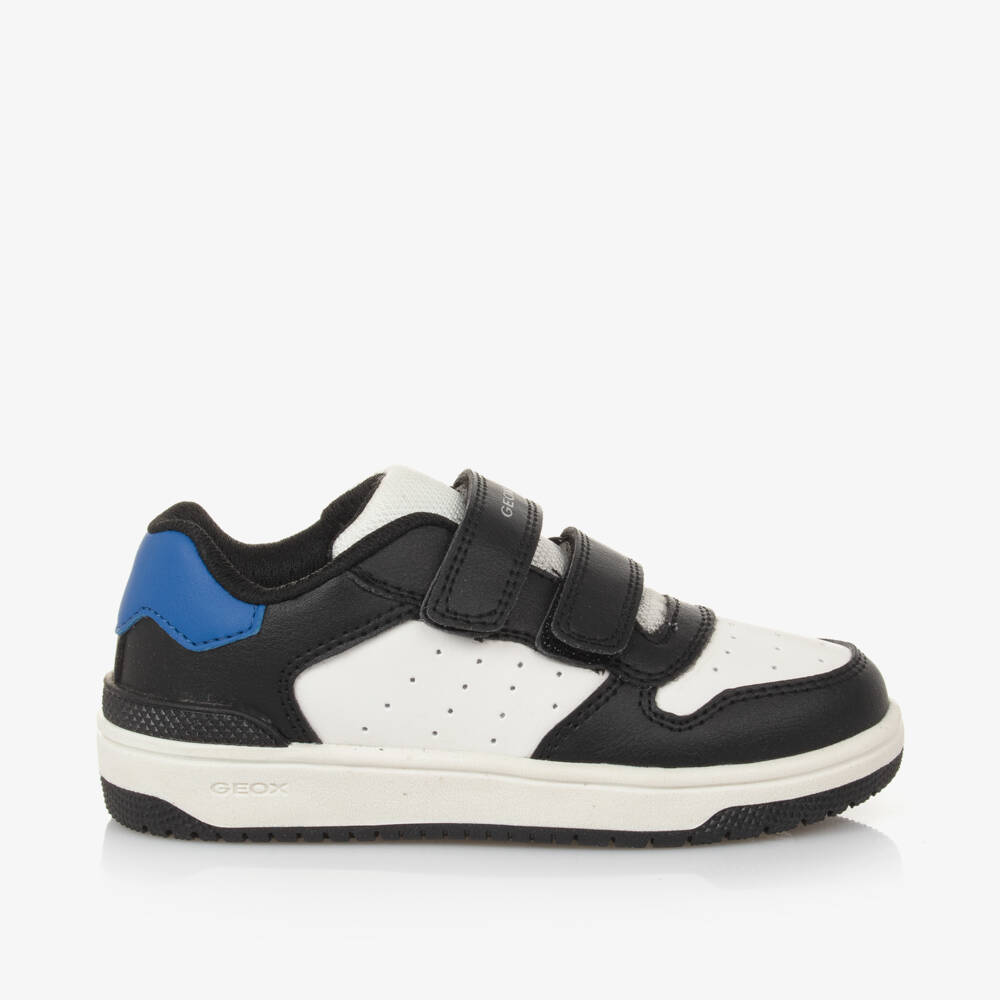 Geox-Boys Monochrome Velcro Sneakers | Childrensalon Outlet