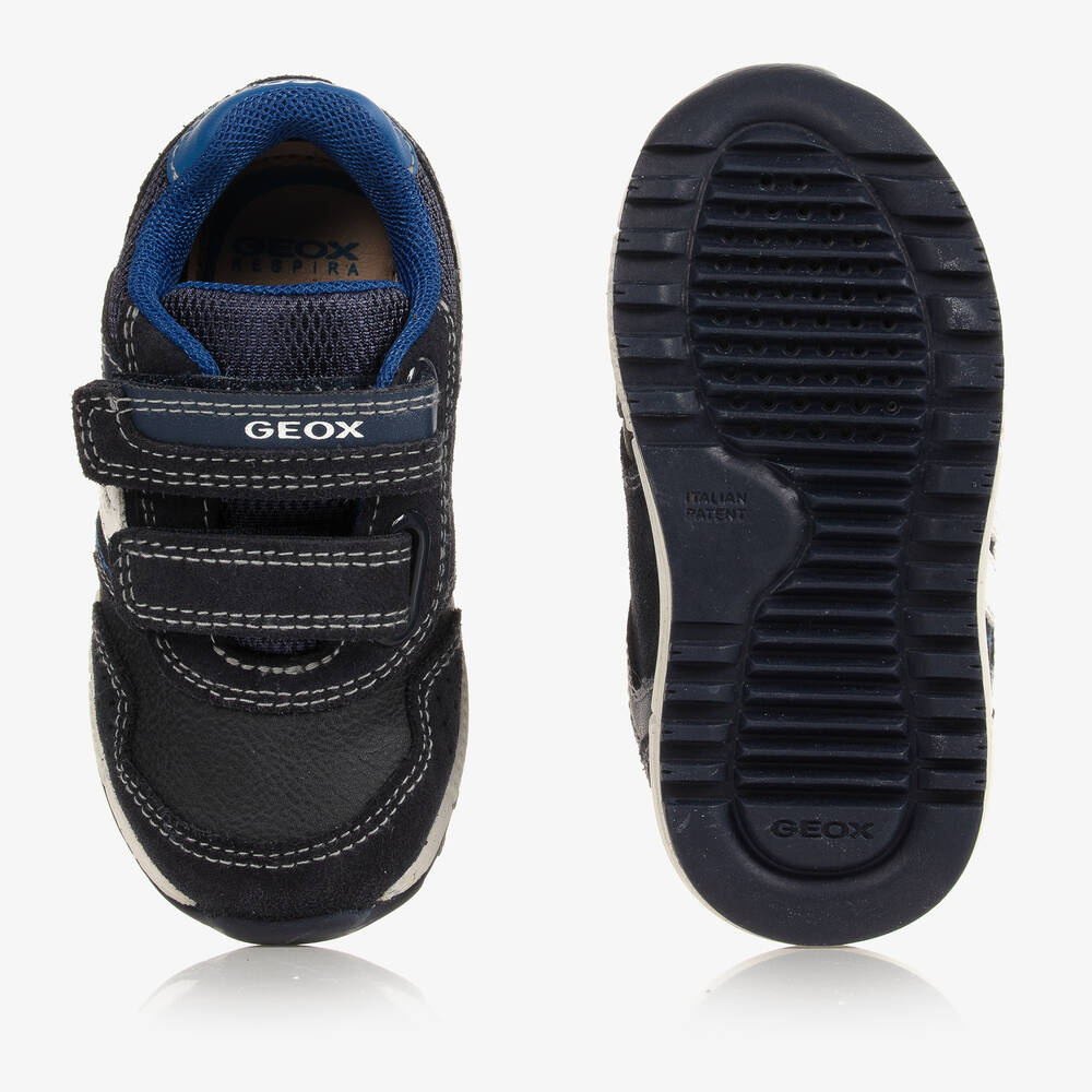 Boys navy trainers outlet