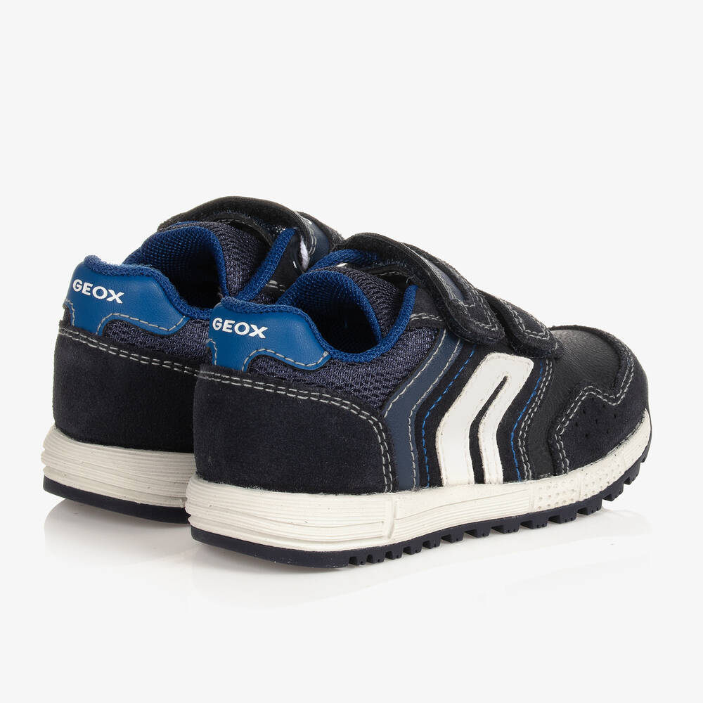 Boys navy blue store trainers